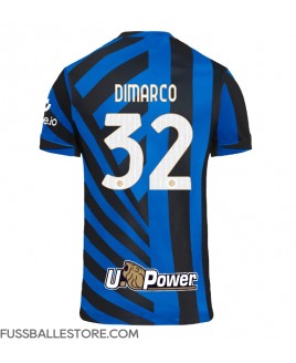 Günstige Inter Milan Federico Dimarco #32 Heimtrikot 2024-25 Kurzarm